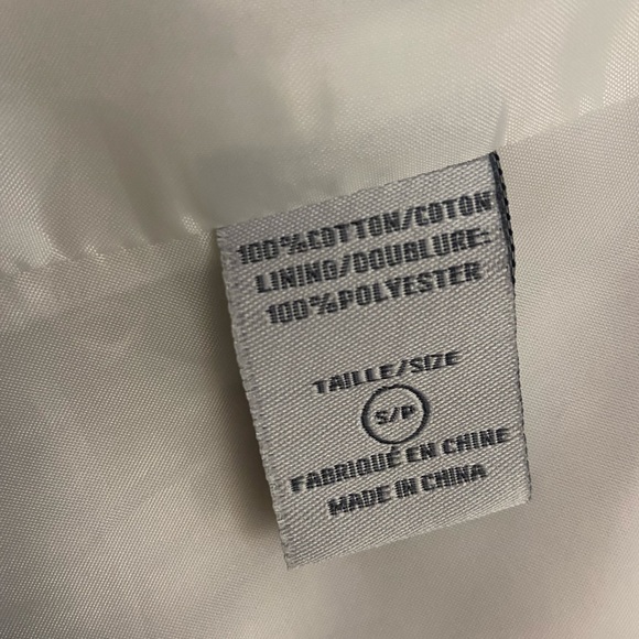 Off-white Ladies Lab Style Pea Coat - Picture 7 of 11